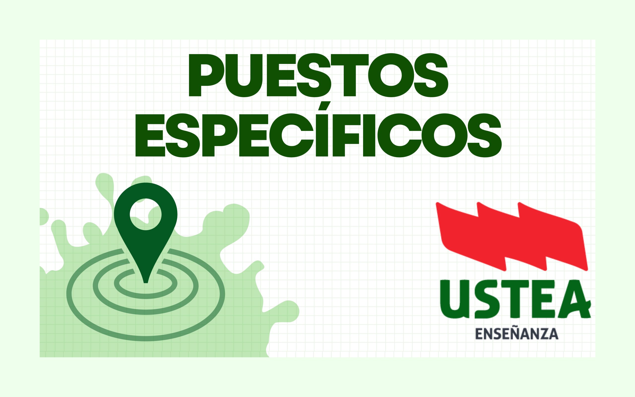 Puestos específicos: tras pasar por la Mesa Sectorial, las convocatorias están pendientes de negociación con las juntas de personal provinciales